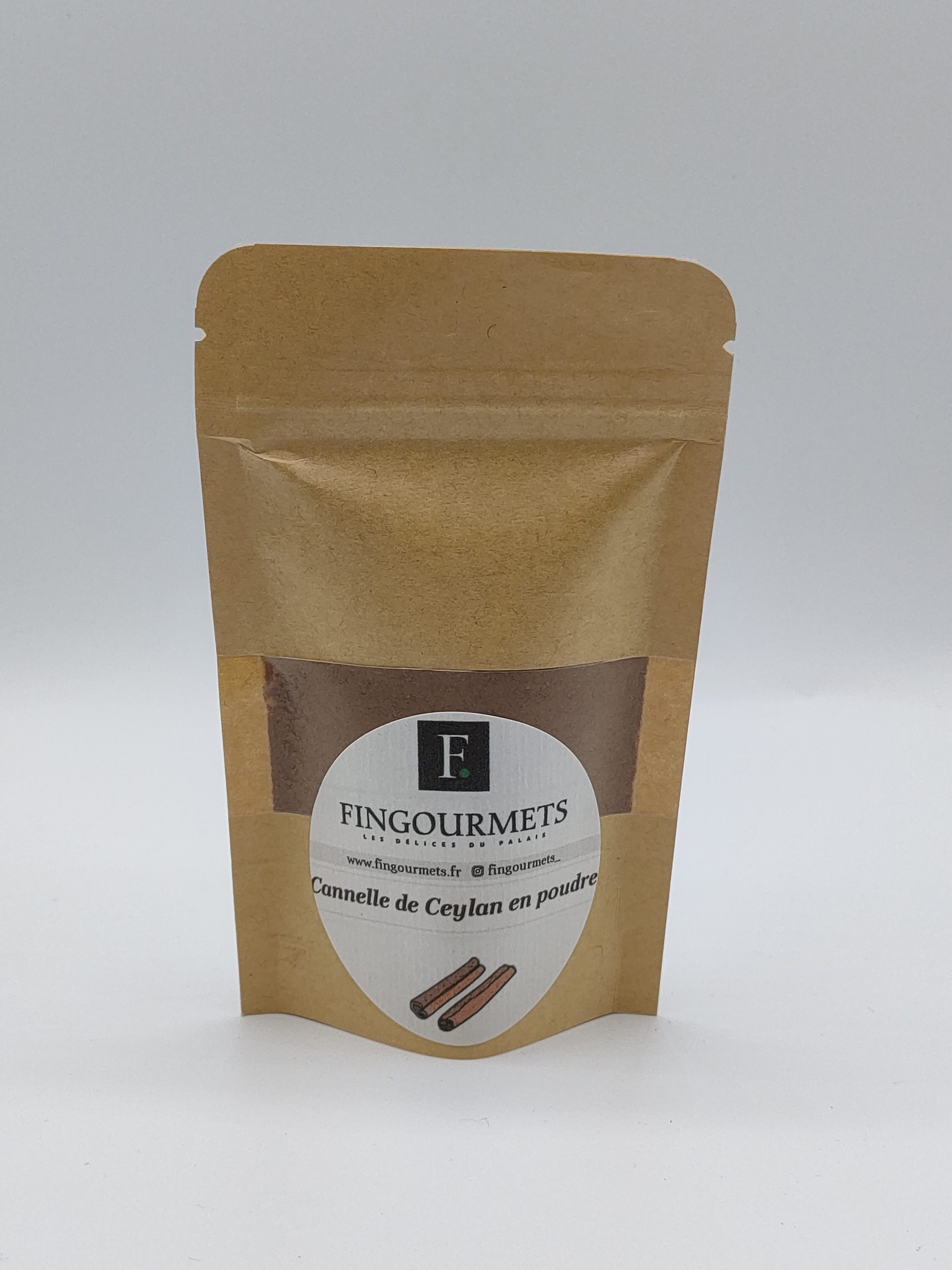 Cannelle de Ceylan en poudre 2 Sachet de cannelle de Ceylan en poudre