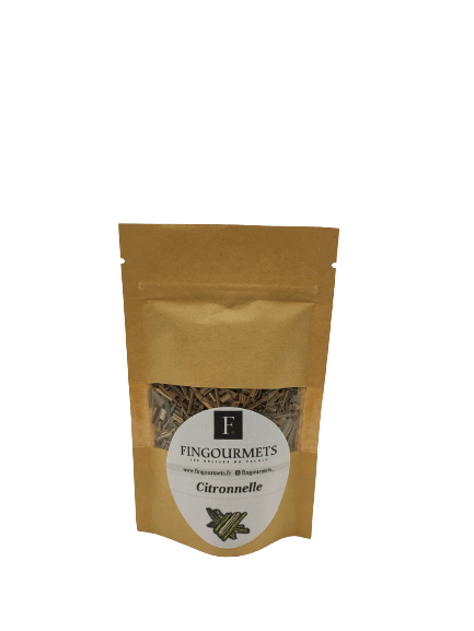 Feuilles de citronnelle séchées 2 Citronnelle en sachet