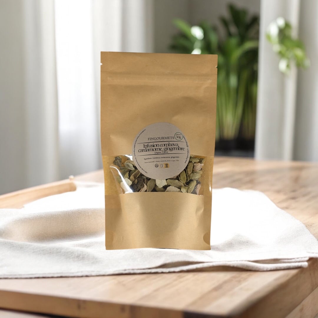 Infusion Combava Cardamome Gingembre 1 Infusion Combava